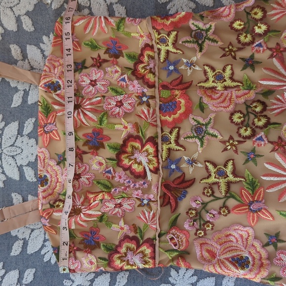 Sam Edelman Floral Embroidered Midi Sheath Dress New with Tags - Picture 9 of 12